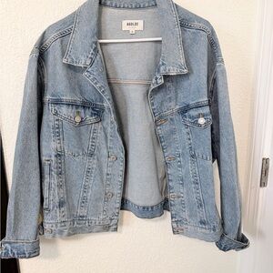 Agolde Light Blue Denim Jacket